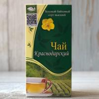 Чай зеленый байховый краснодарский высший сорт рассыпной, Хоста-чай, 100 г