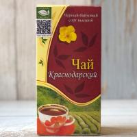 Чай черный байховый краснодарский высший сорт рассыпной, Хоста-чай, 100 г