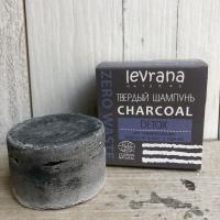 Твёрдый шампунь Charcoal Detox, Levrana, 50 г