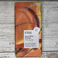 Шоколад темный с апельсином, Vivani, 100 г